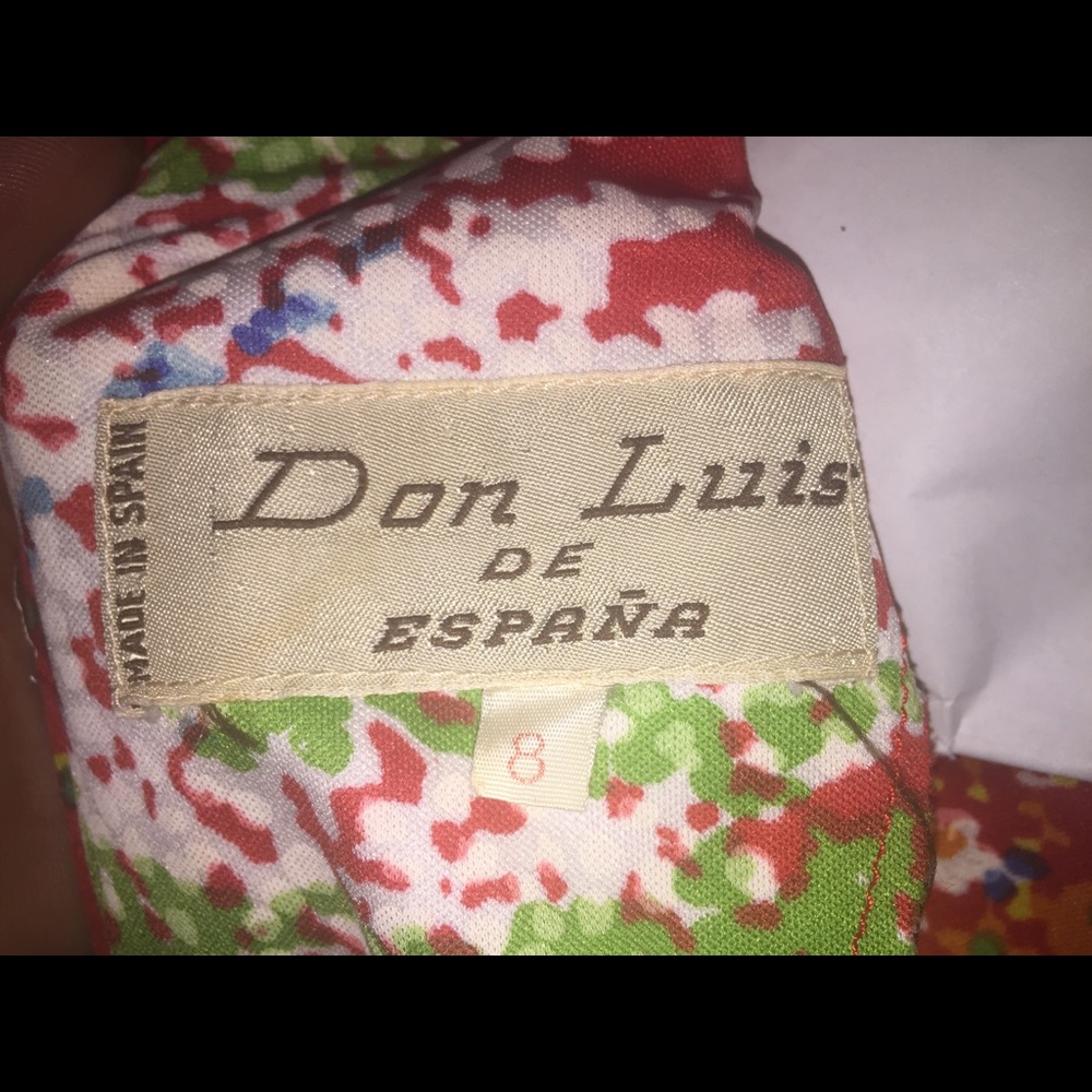 Vintage Don Luis De’Espana maxi dress